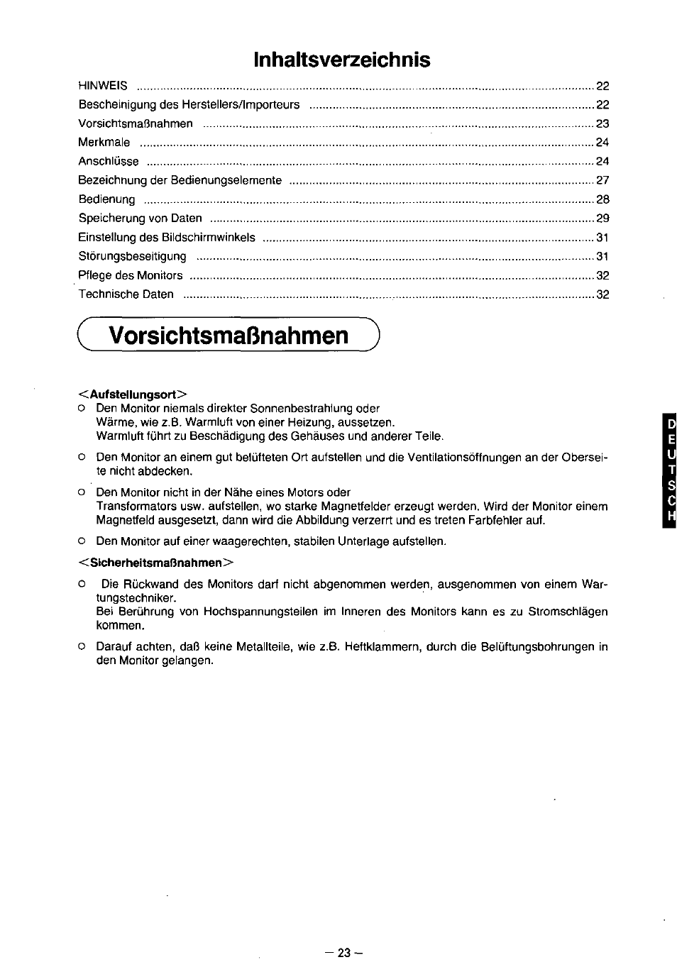 Panasonic TX-2103MA User Manual | Page 25 / 56