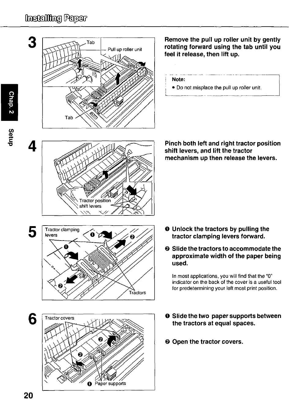 Panasonic KX-P3626 User Manual | Page 20 / 76