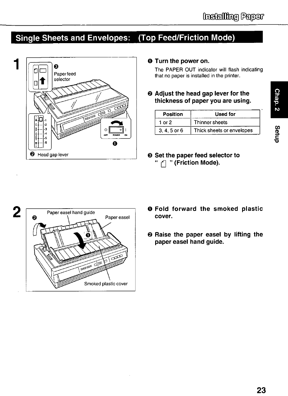 Panasonic KX-P3626 User Manual | Page 23 / 76