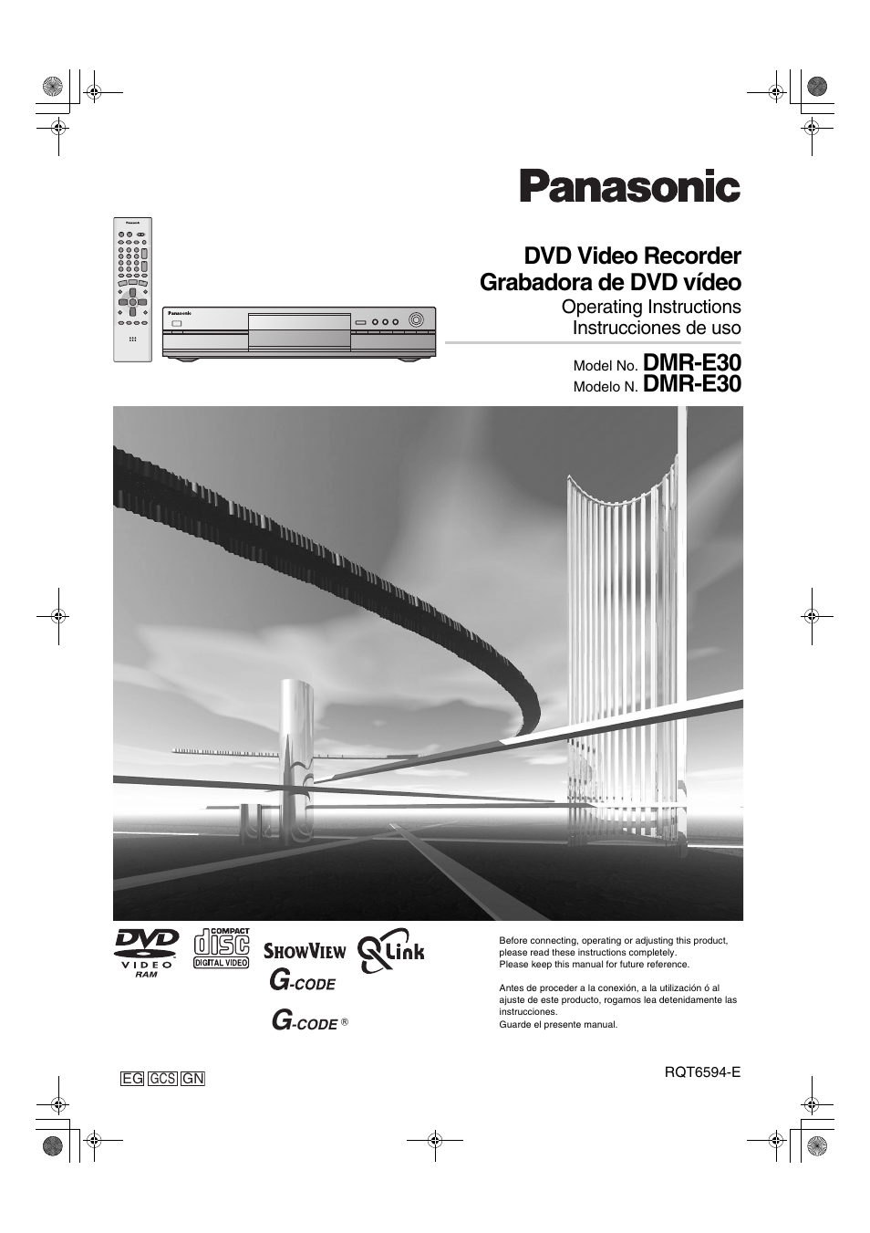 Panasonic DMR-E30 User Manual | 76 pages