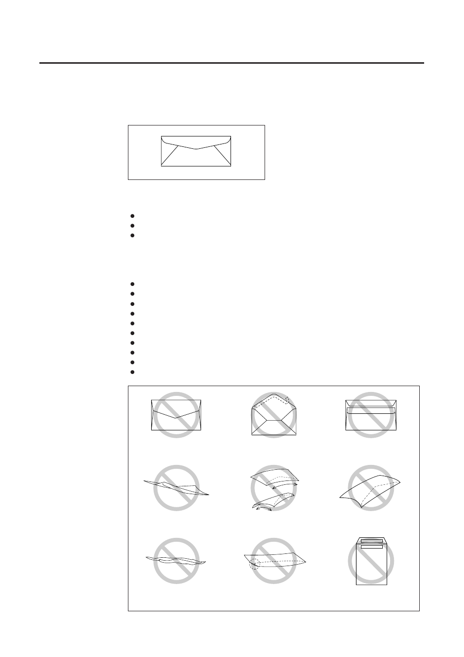 Appendix, Envelopes | Panasonic KX-P8410 User Manual | Page 158 / 165