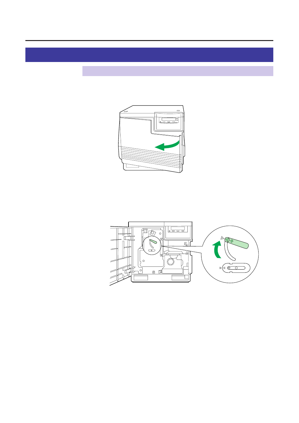 Setup, Setting up the printer, Preparing the imaging unit | P. 21) | Panasonic KX-P8410 User Manual | Page 21 / 165