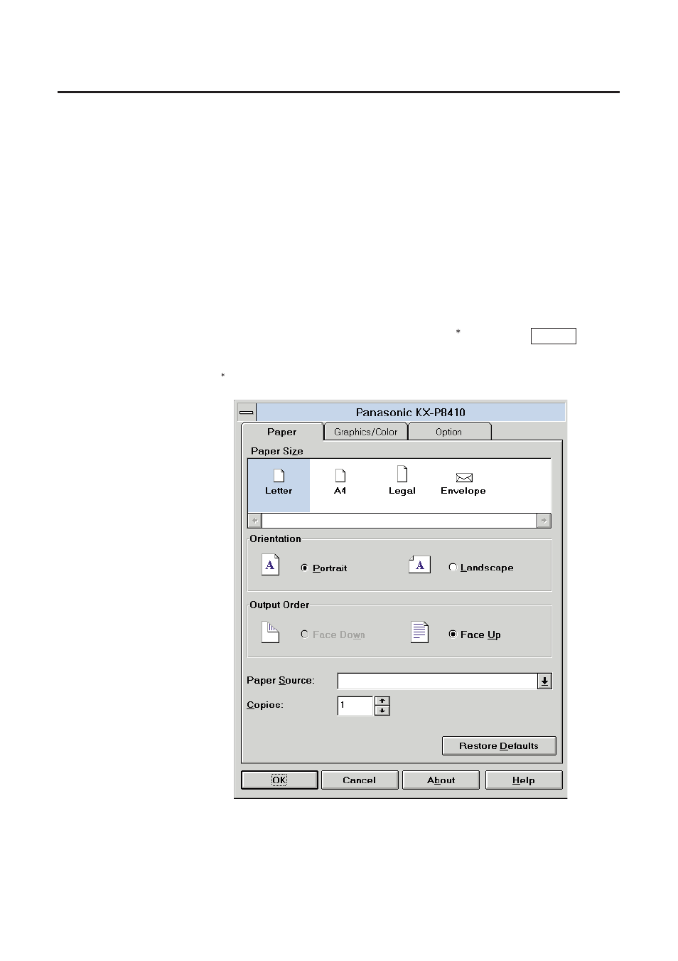 Using the printer | Panasonic KX-P8410 User Manual | Page 64 / 165