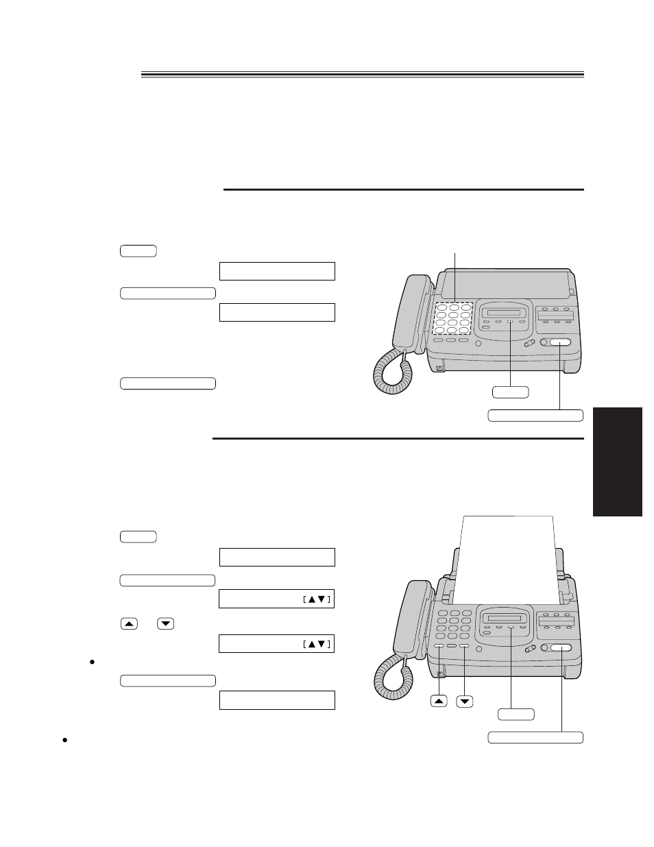 Polling, Retrieving fax documents), Receiving polling | Transmit polling | Panasonic KX-F580 User Manual | Page 31 / 64