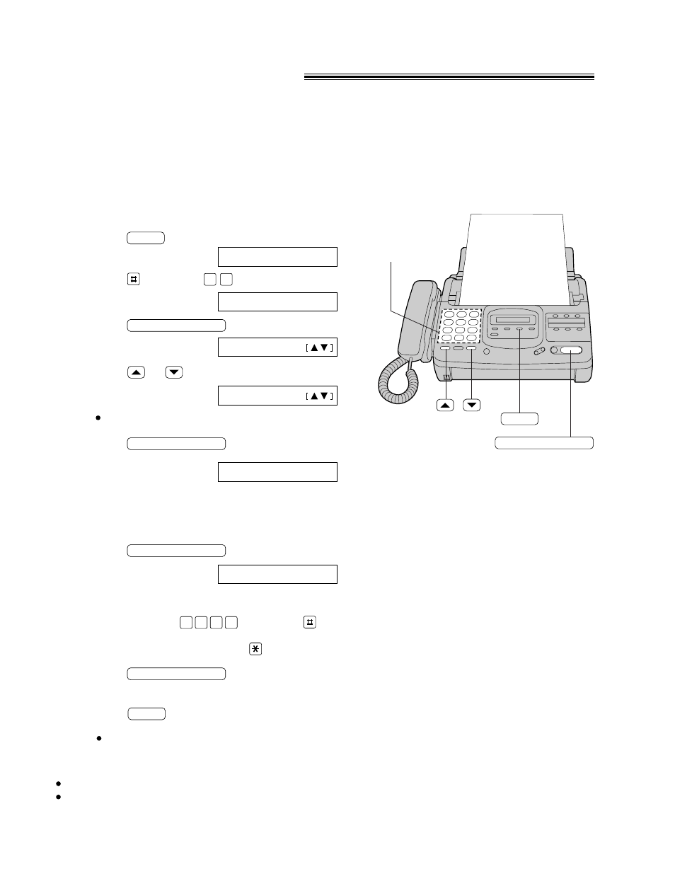 Delayed transmission, Sending a fax at a later time) | Panasonic KX-F580 User Manual | Page 32 / 64