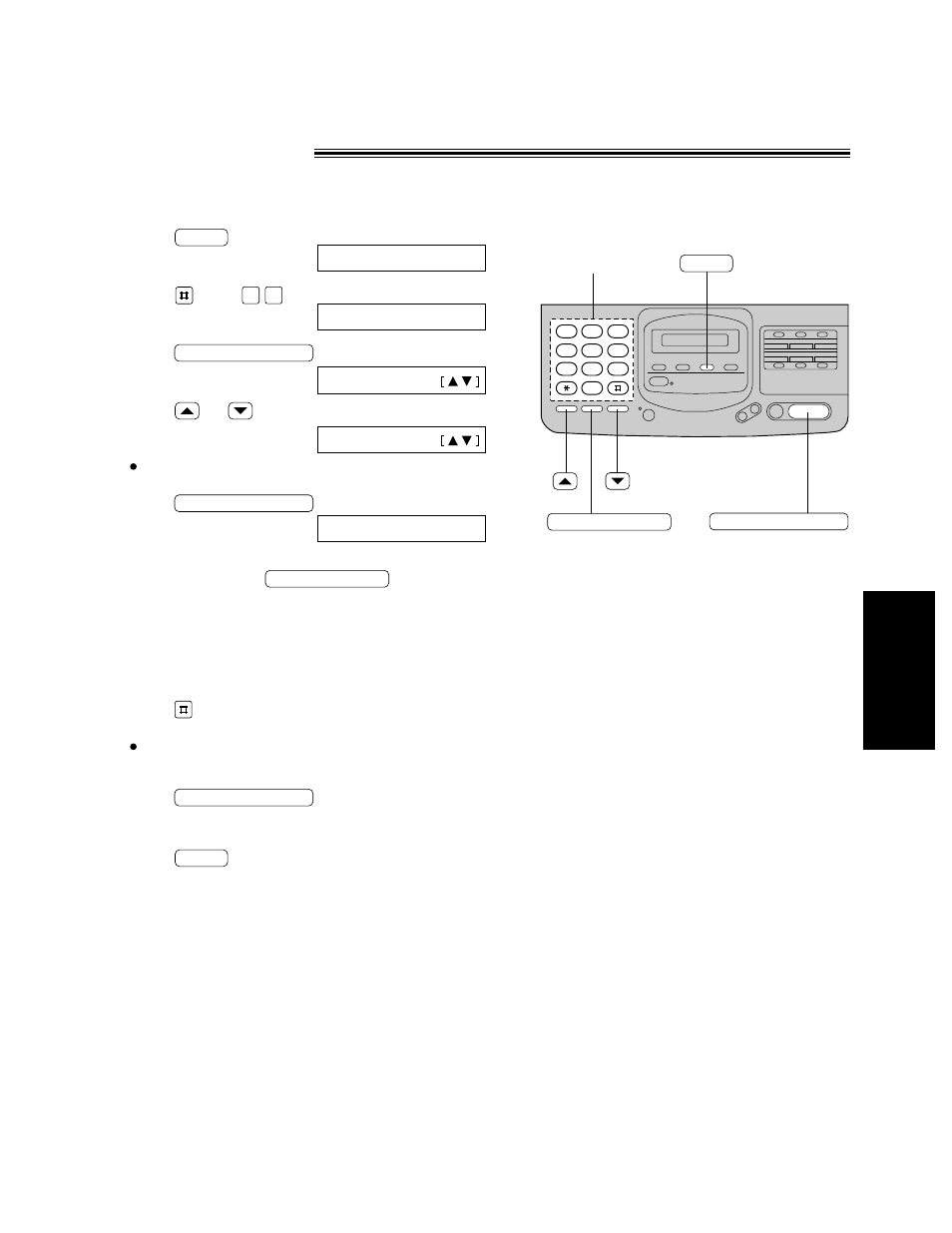 Signaling your pager that you have received a, Fax document | Panasonic KX-F580 User Manual | Page 37 / 64