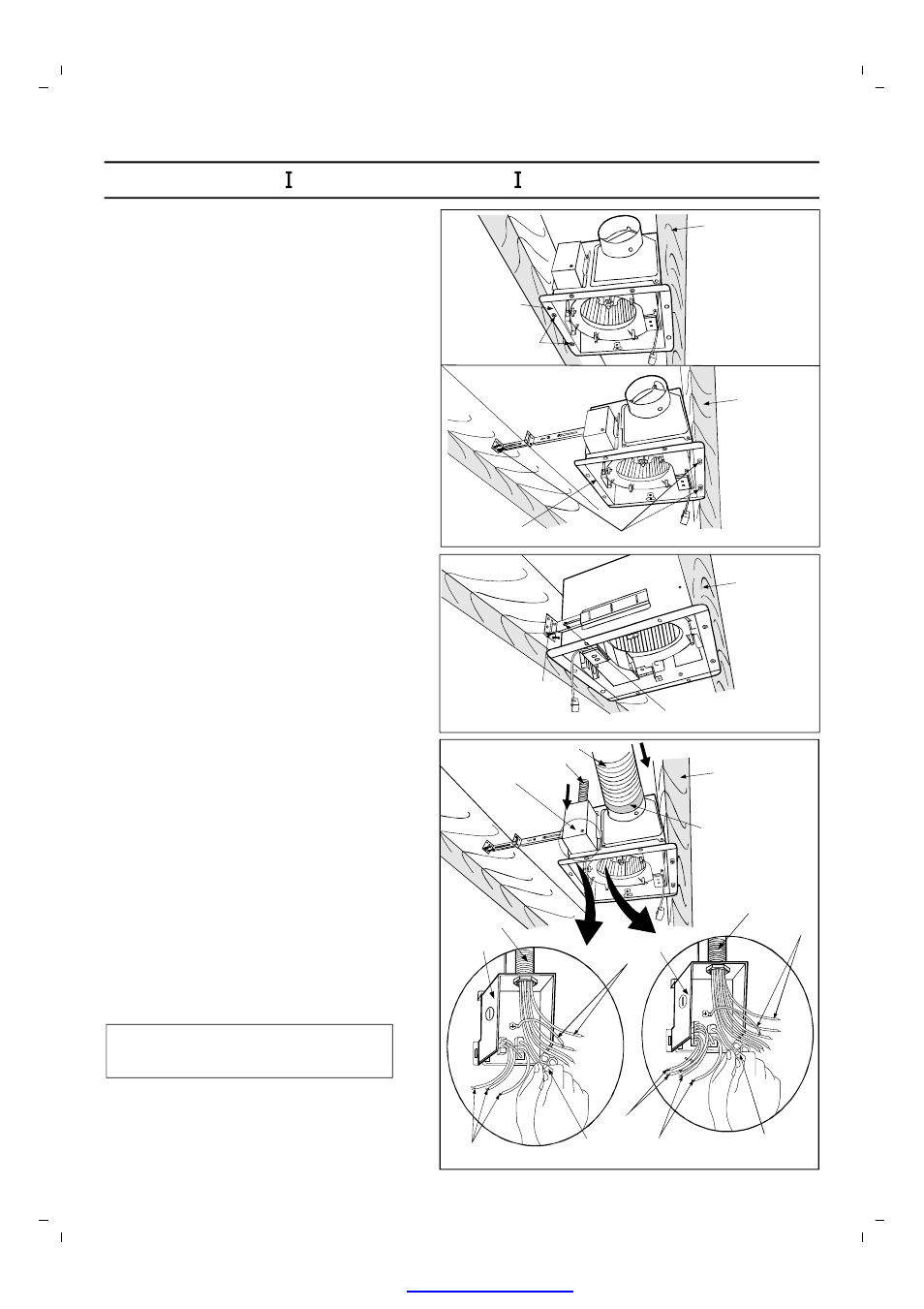 Installation (joist mounting- ) continued | Panasonic FV-08VKML2 User Manual | Page 9 / 16
