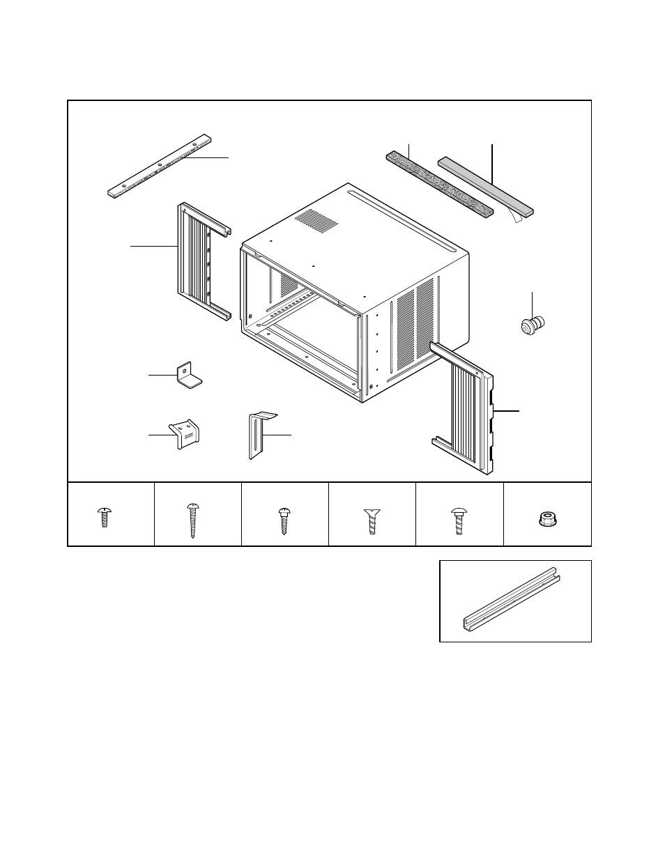 3 installation kits contents | Panasonic CW-XC244HU User Manual | Page 14 / 37