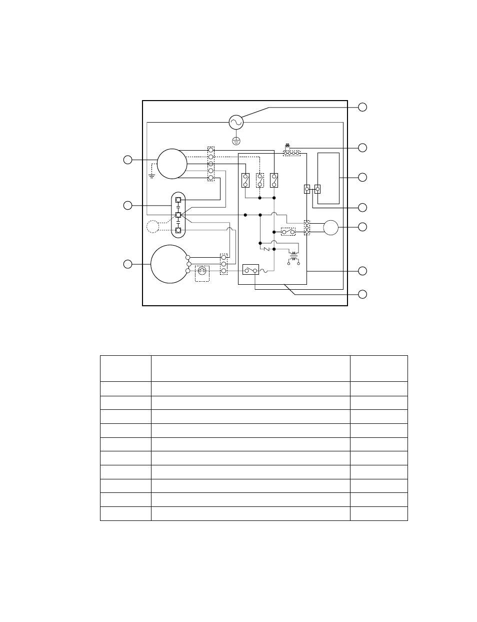 Schematic diagram, 1 circuit diagram | Panasonic CW-XC244HU User Manual | Page 28 / 37