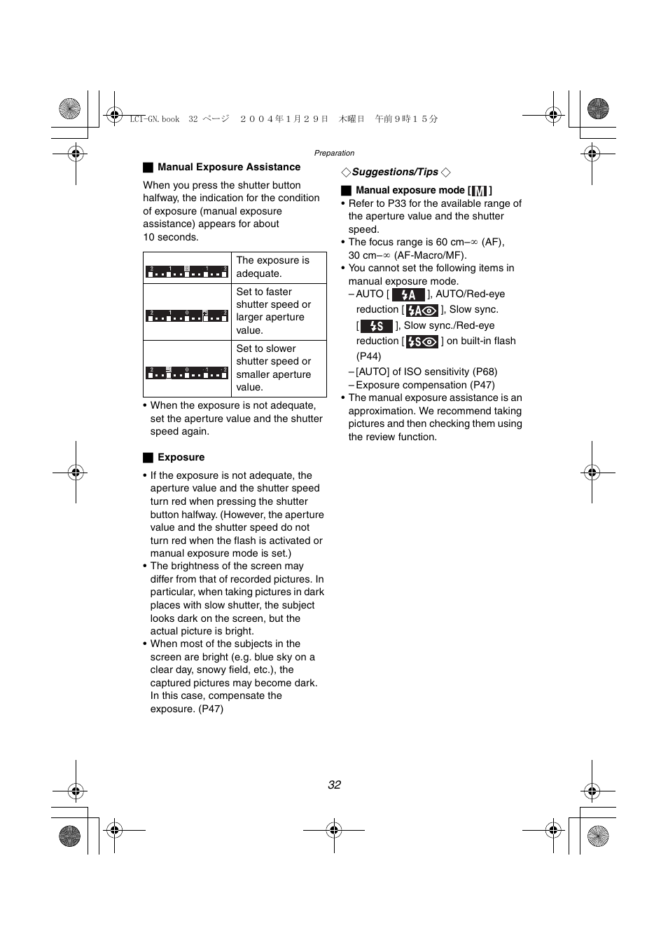 Panasonic DMC-LC1GN User Manual | Page 32 / 128