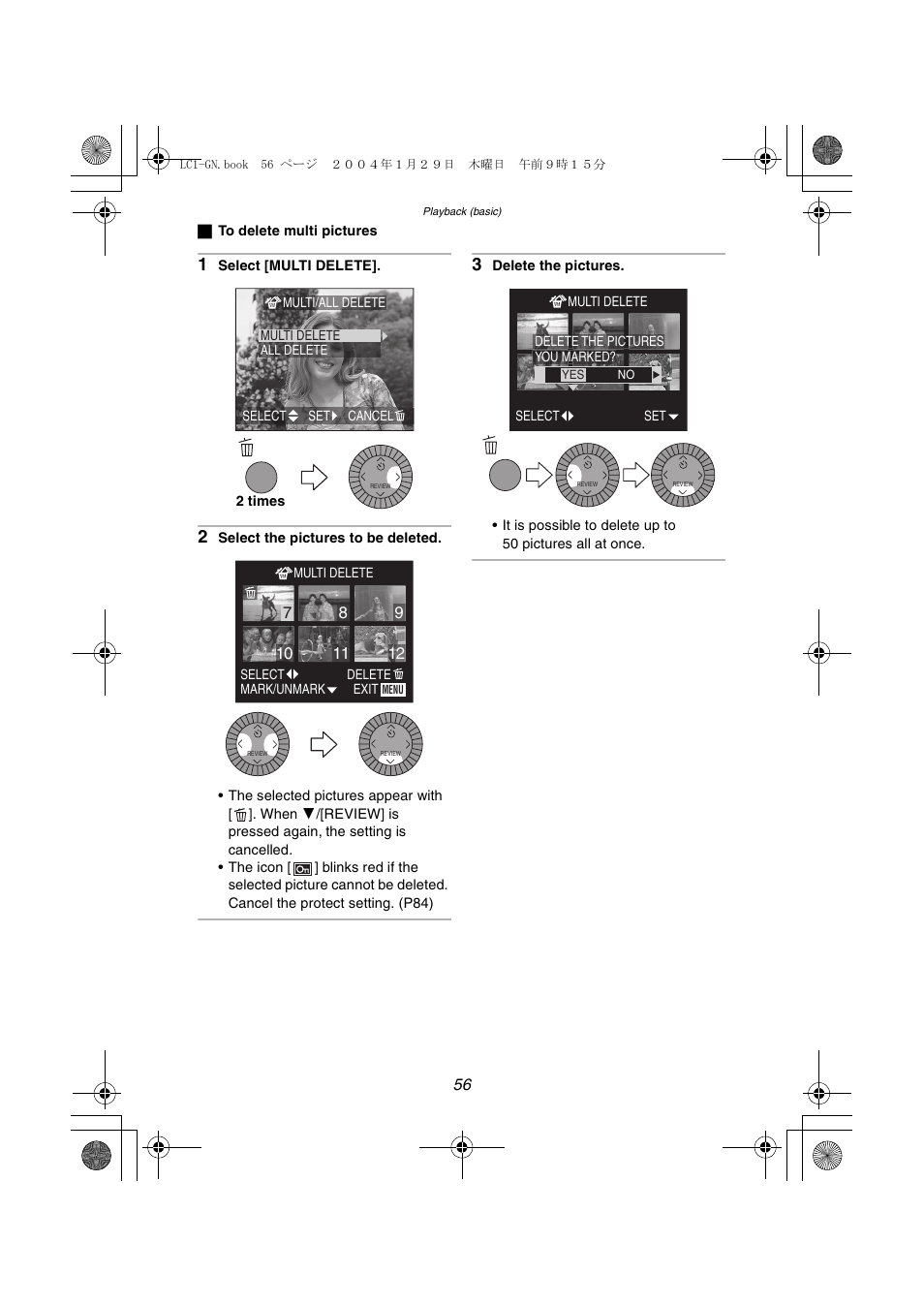 Panasonic DMC-LC1GN User Manual | Page 56 / 128
