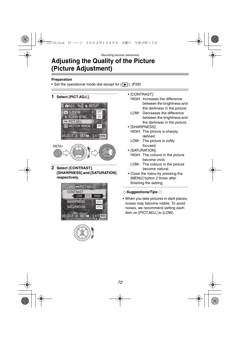 Panasonic DMC-LC1GN User Manual | Page 72 / 128