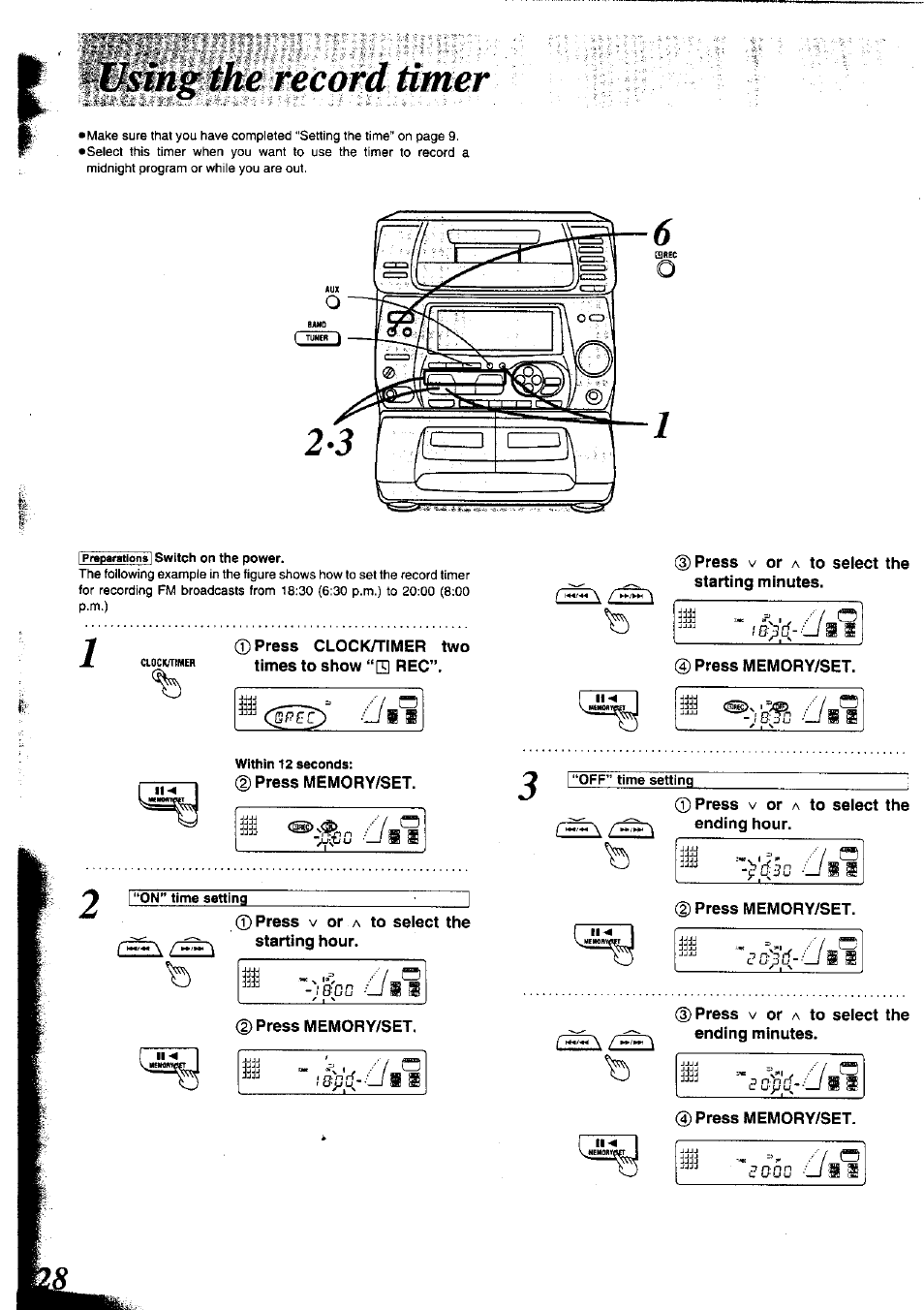 Í \ f | Panasonic SC-CH75 User Manual | Page 28 / 40