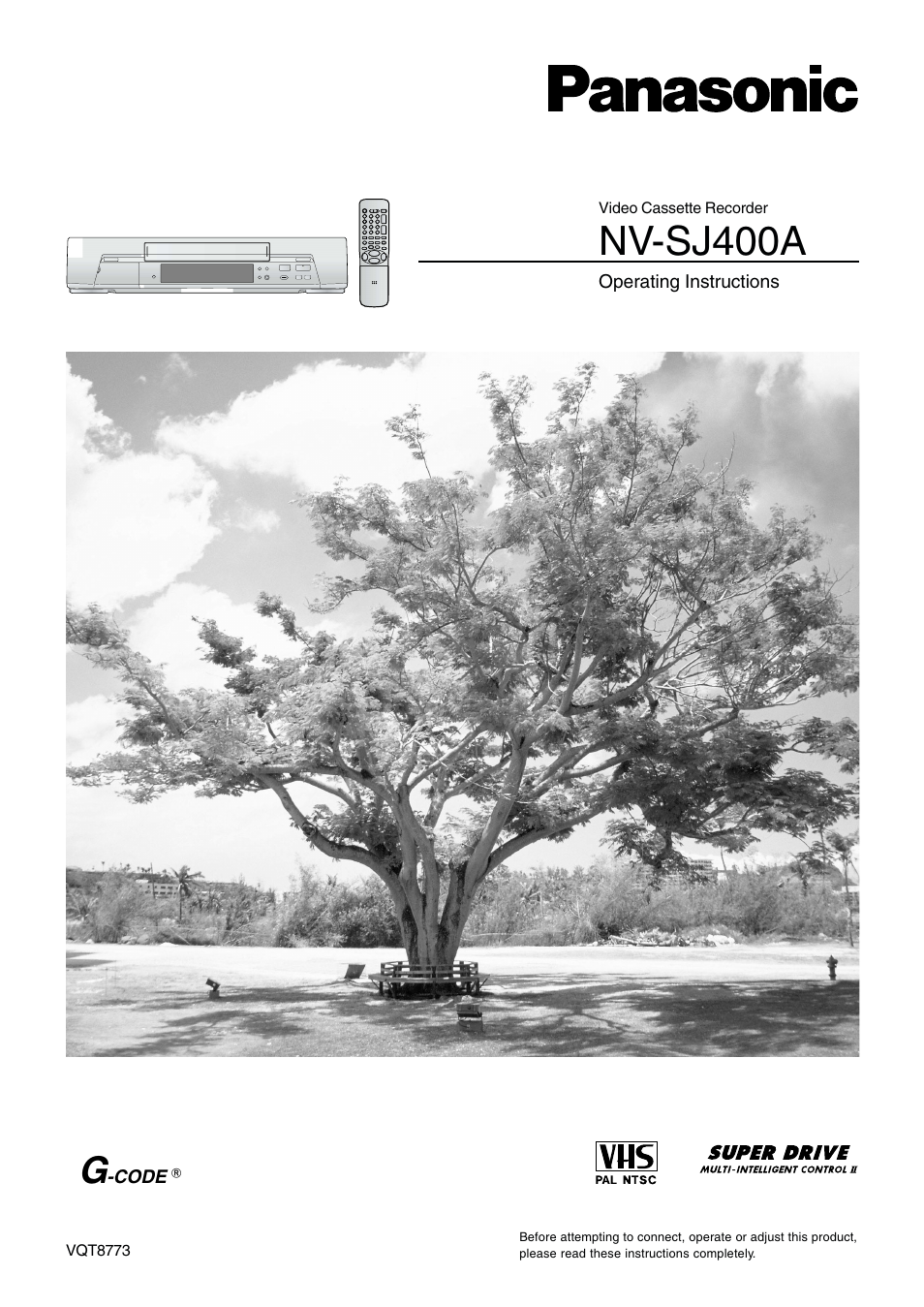 Panasonic NV-SJ400A User Manual | 34 pages