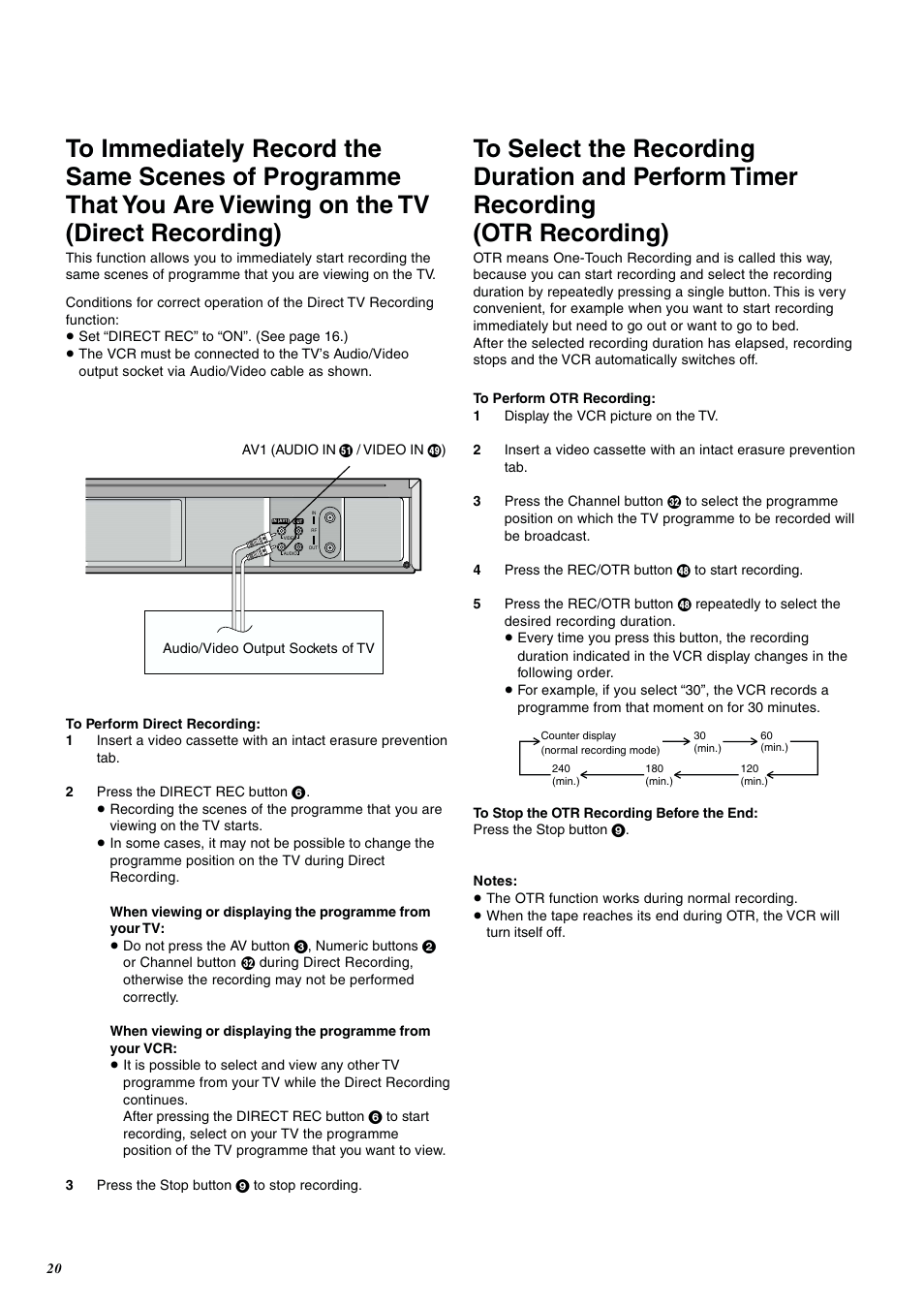 Panasonic NV-SJ400A User Manual | Page 20 / 34