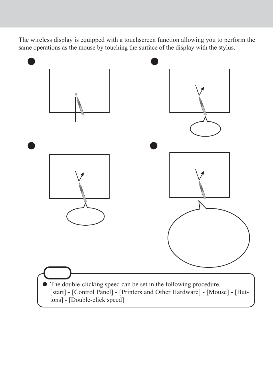 Touchscreen | Panasonic CF-VDW07CRFM User Manual | Page 13 / 36