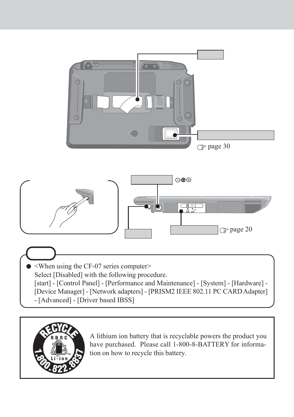 Back | Panasonic CF-VDW07CRFM User Manual | Page 7 / 36