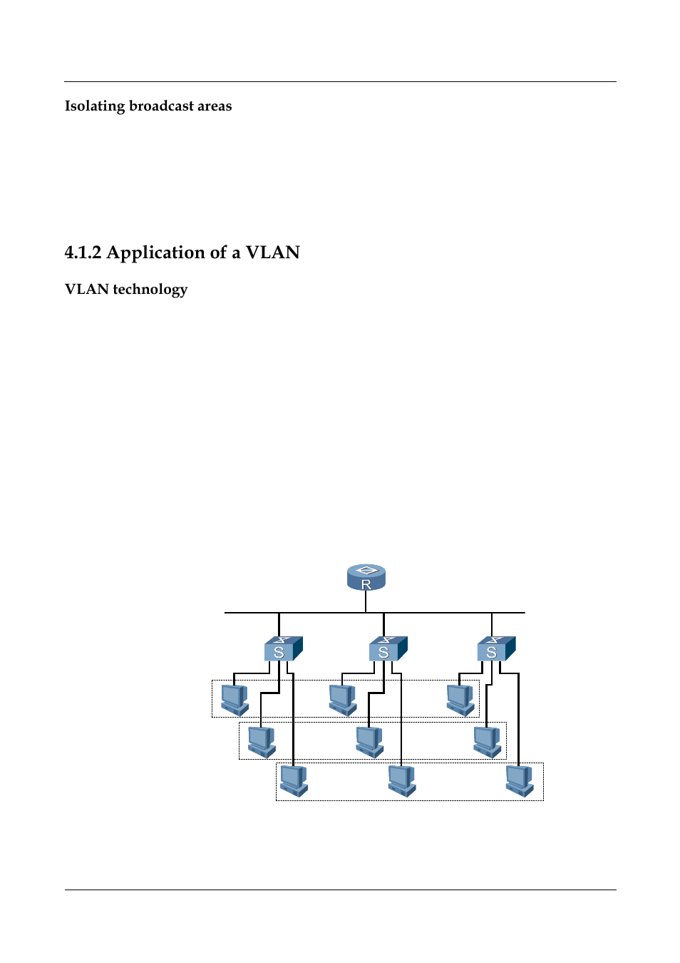 Application of a vlan, 2 application of a vlan | Panasonic NN46240-502 User Manual | Page 63 / 84