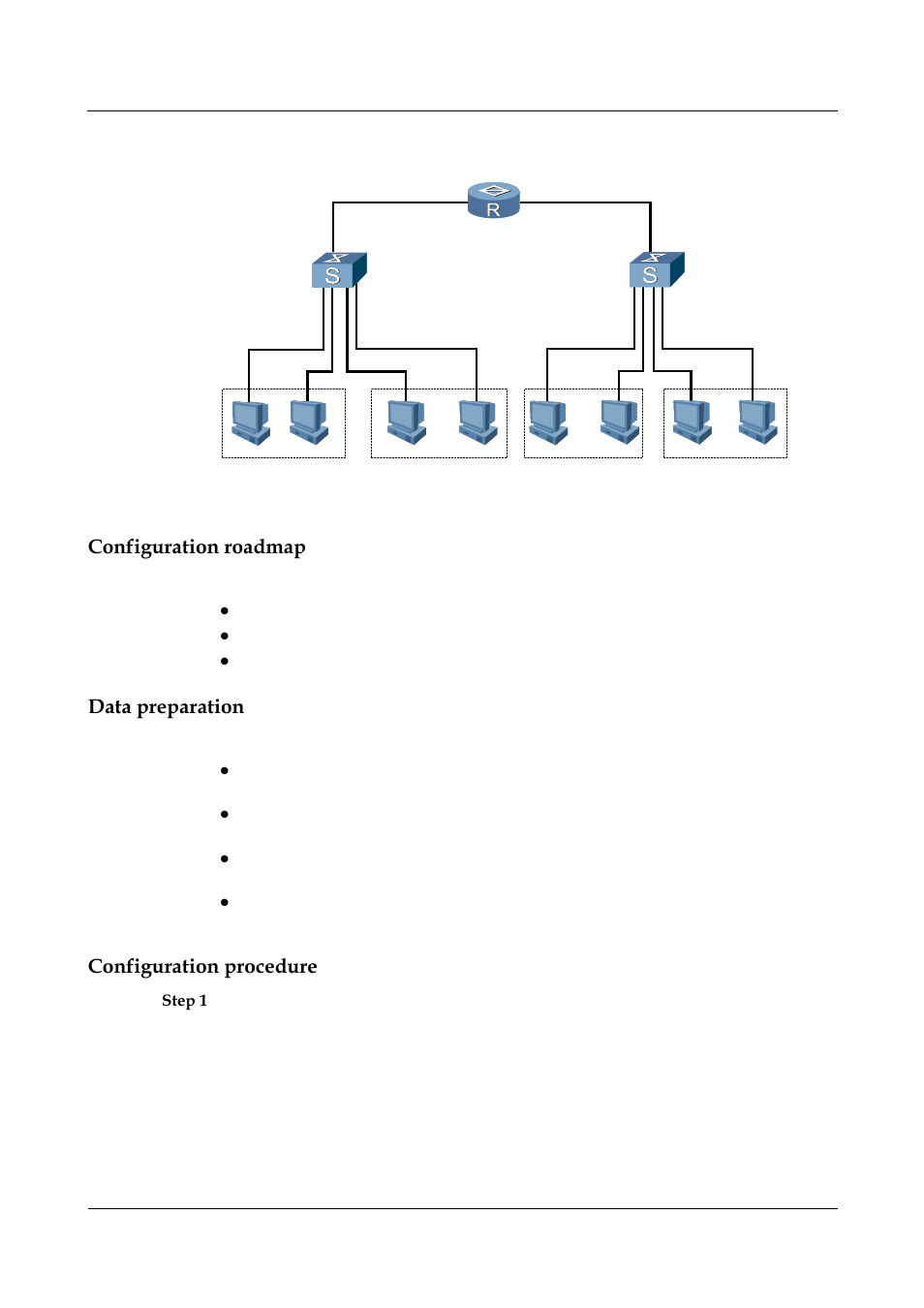 Configuration roadmap, Data preparation, Configuration procedure | Panasonic NN46240-502 User Manual | Page 70 / 84