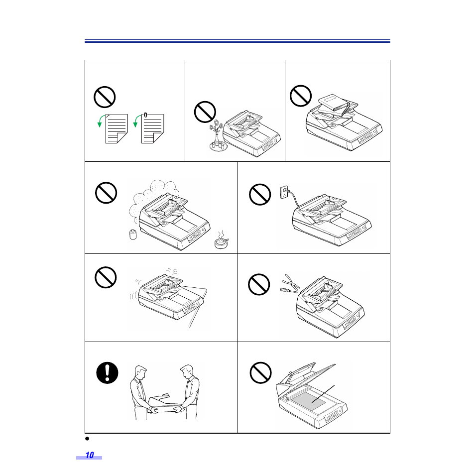 Precautions | Panasonic KV-S6050W User Manual | Page 10 / 67