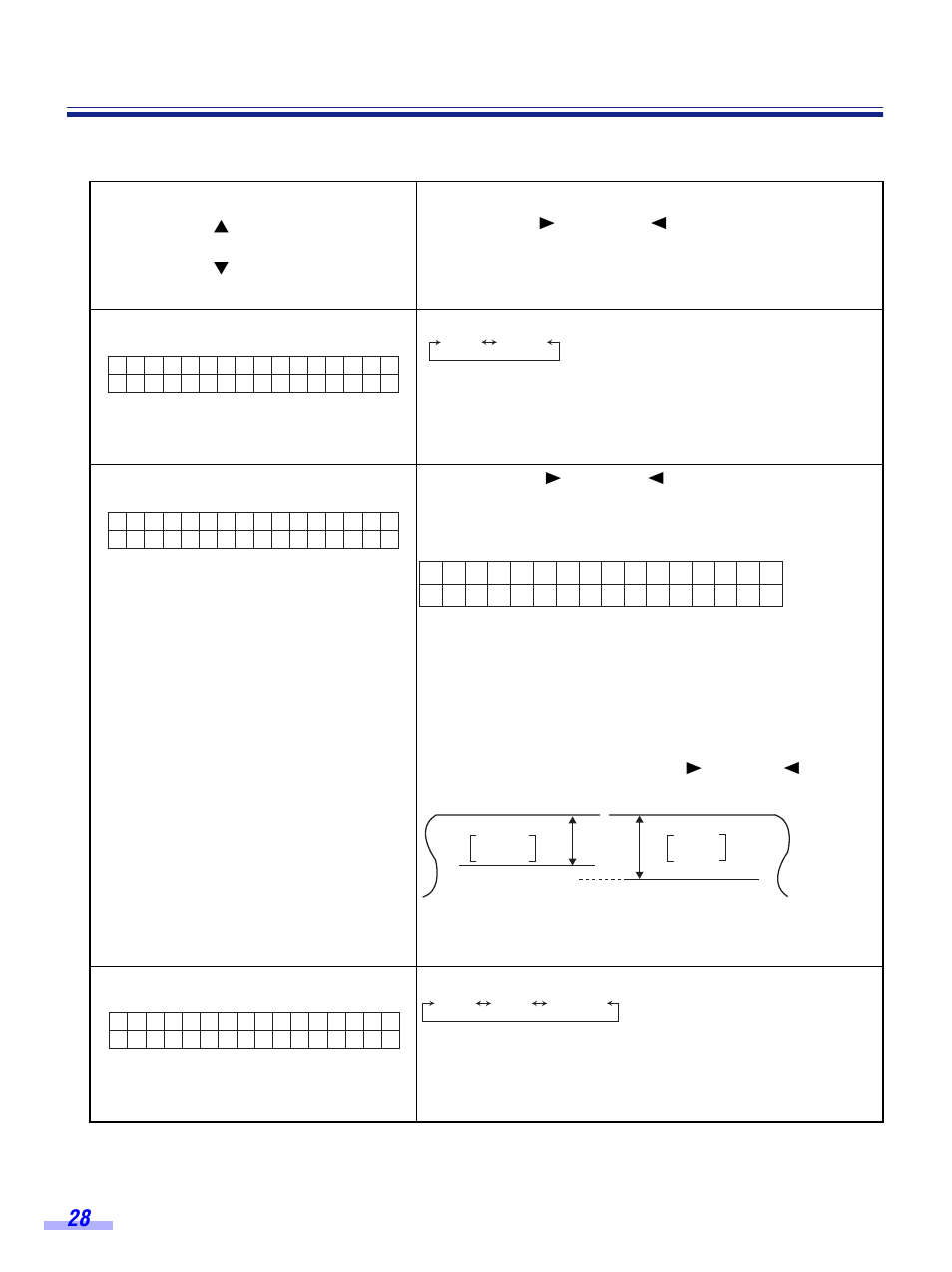 Display panel instructions | Panasonic KV-S6050W User Manual | Page 28 / 67