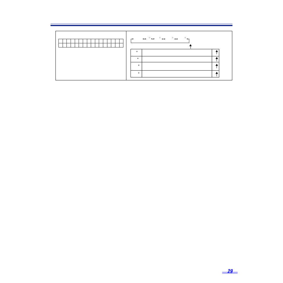 Display panel instructions | Panasonic KV-S6050W User Manual | Page 29 / 67