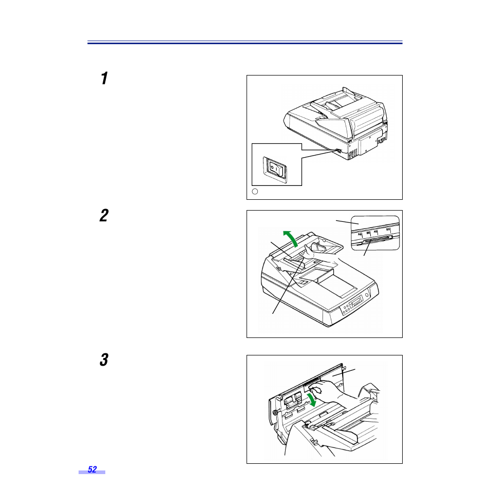 Replacing consumable roller modules | Panasonic KV-S6050W User Manual | Page 52 / 67