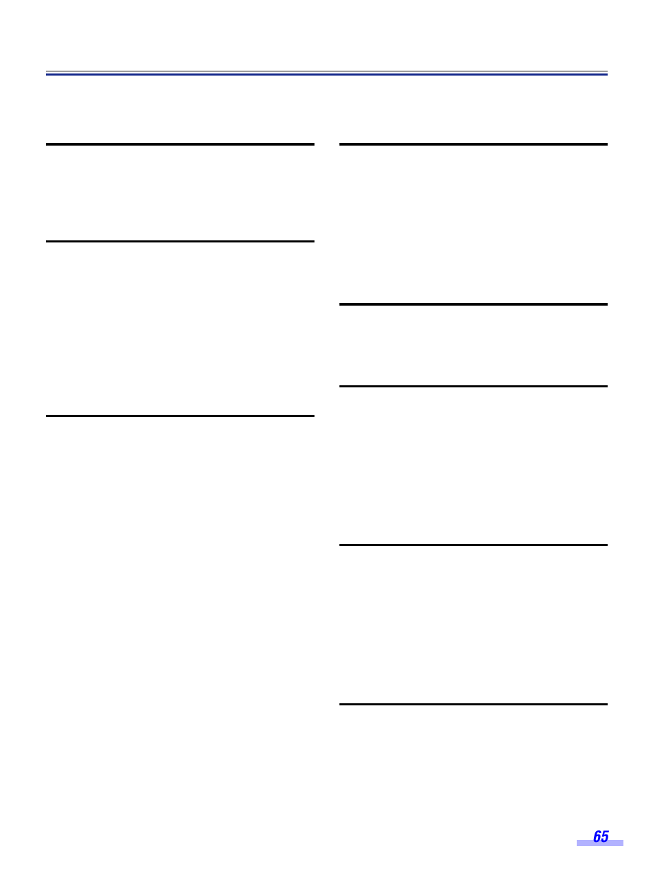 Index | Panasonic KV-S6050W User Manual | Page 65 / 67