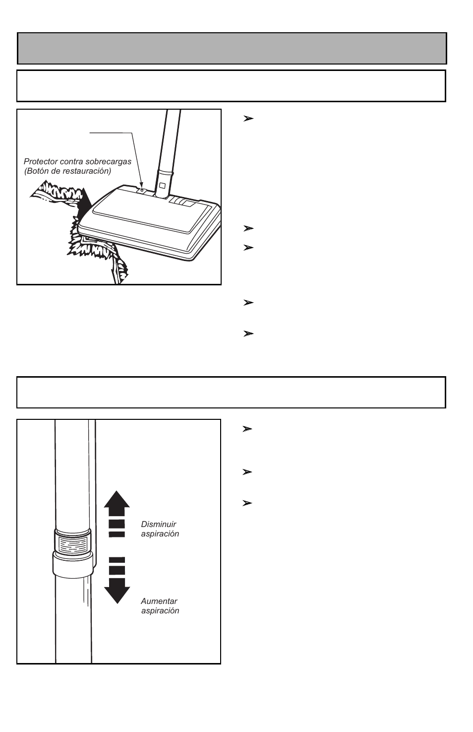 Features, Overload protector suction control | Panasonic MC-CG901 User Manual | Page 18 / 60