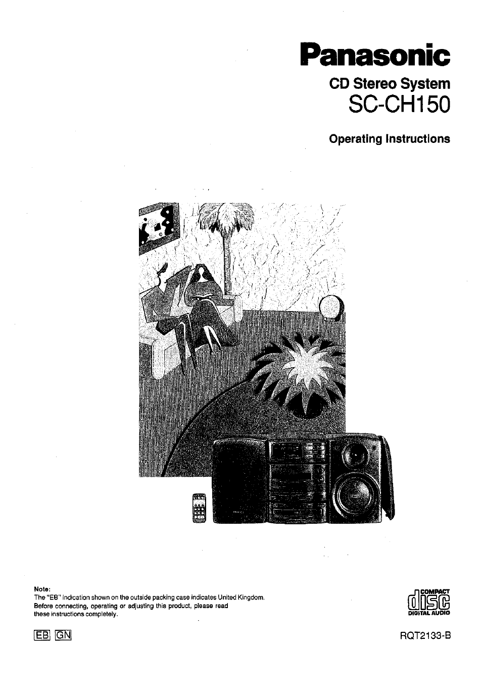 Panasonic SC-CH150 User Manual | 48 pages