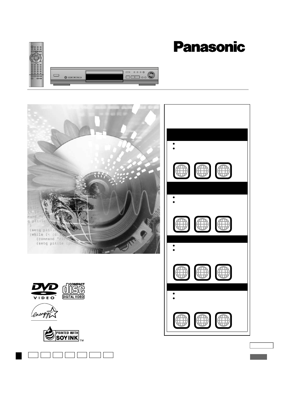 Panasonic DVD-RV22 User Manual | 25 pages