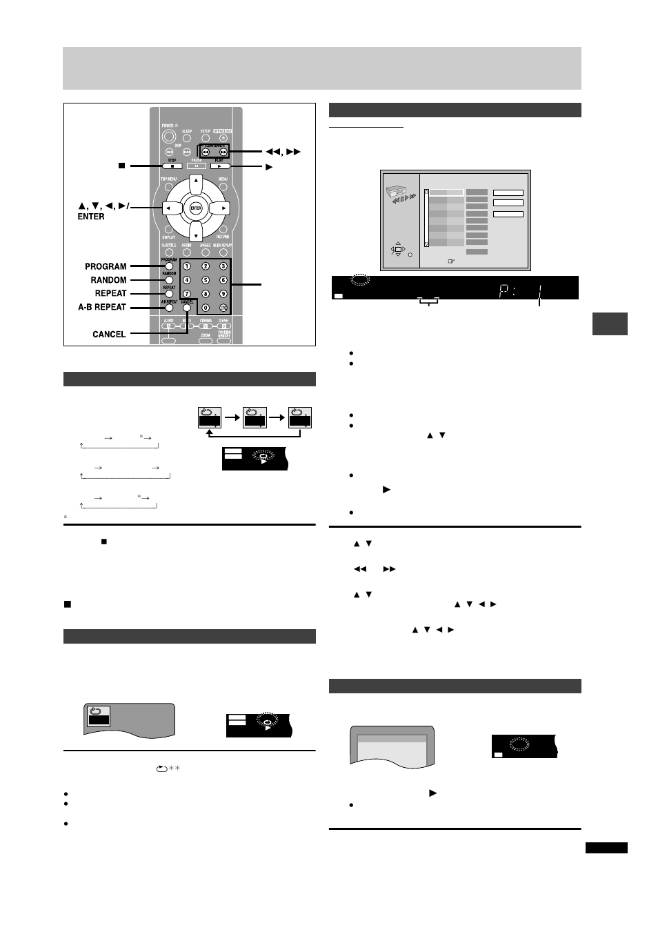 Convenient features | Panasonic DVD-RV22 User Manual | Page 11 / 25