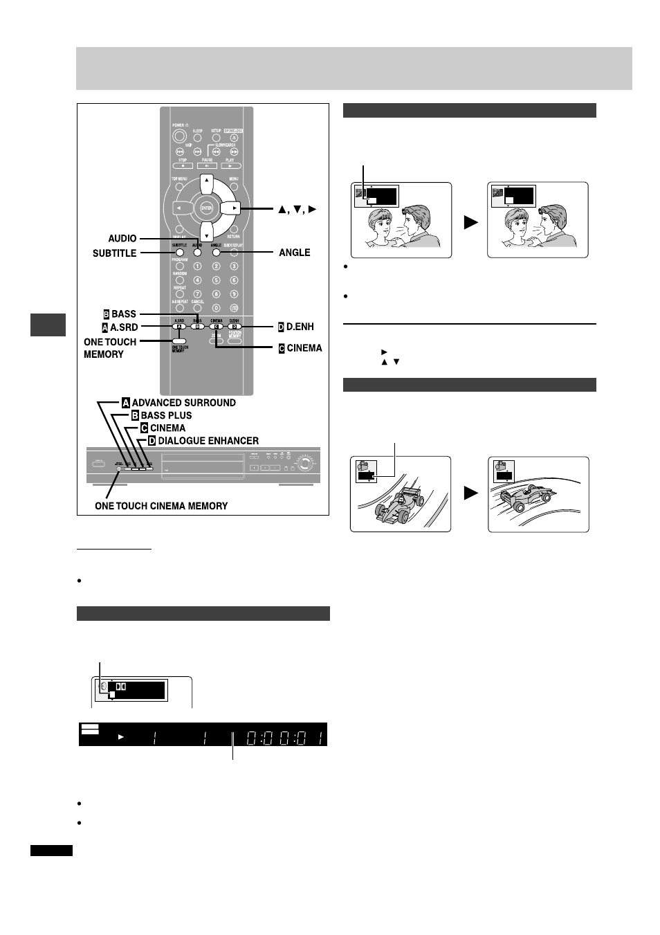 Increasing your enjoyment of movies, I love you je t’aime | Panasonic DVD-RV22 User Manual | Page 12 / 25