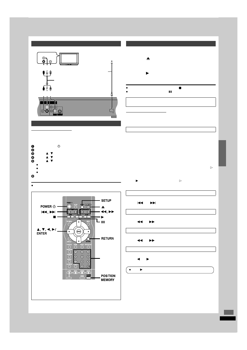 Panasonic DVD-RV22 User Manual | Page 23 / 25