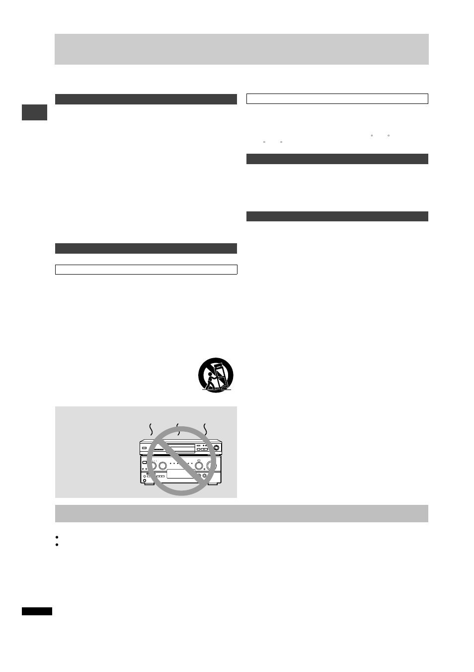 Important safety instructions, Maintenance | Panasonic DVD-RV22 User Manual | Page 4 / 25