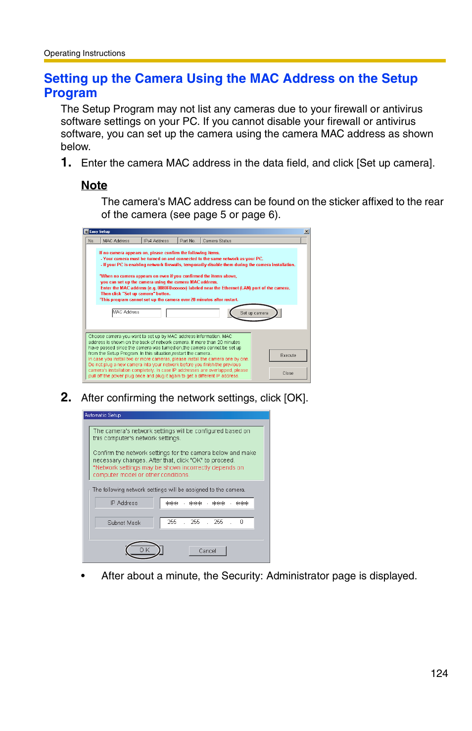 Panasonic BL-C1A User Manual | Page 124 / 141