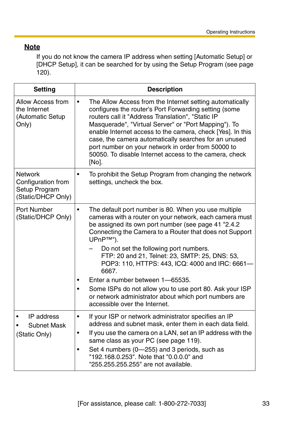 Panasonic BL-C1A User Manual | Page 33 / 141