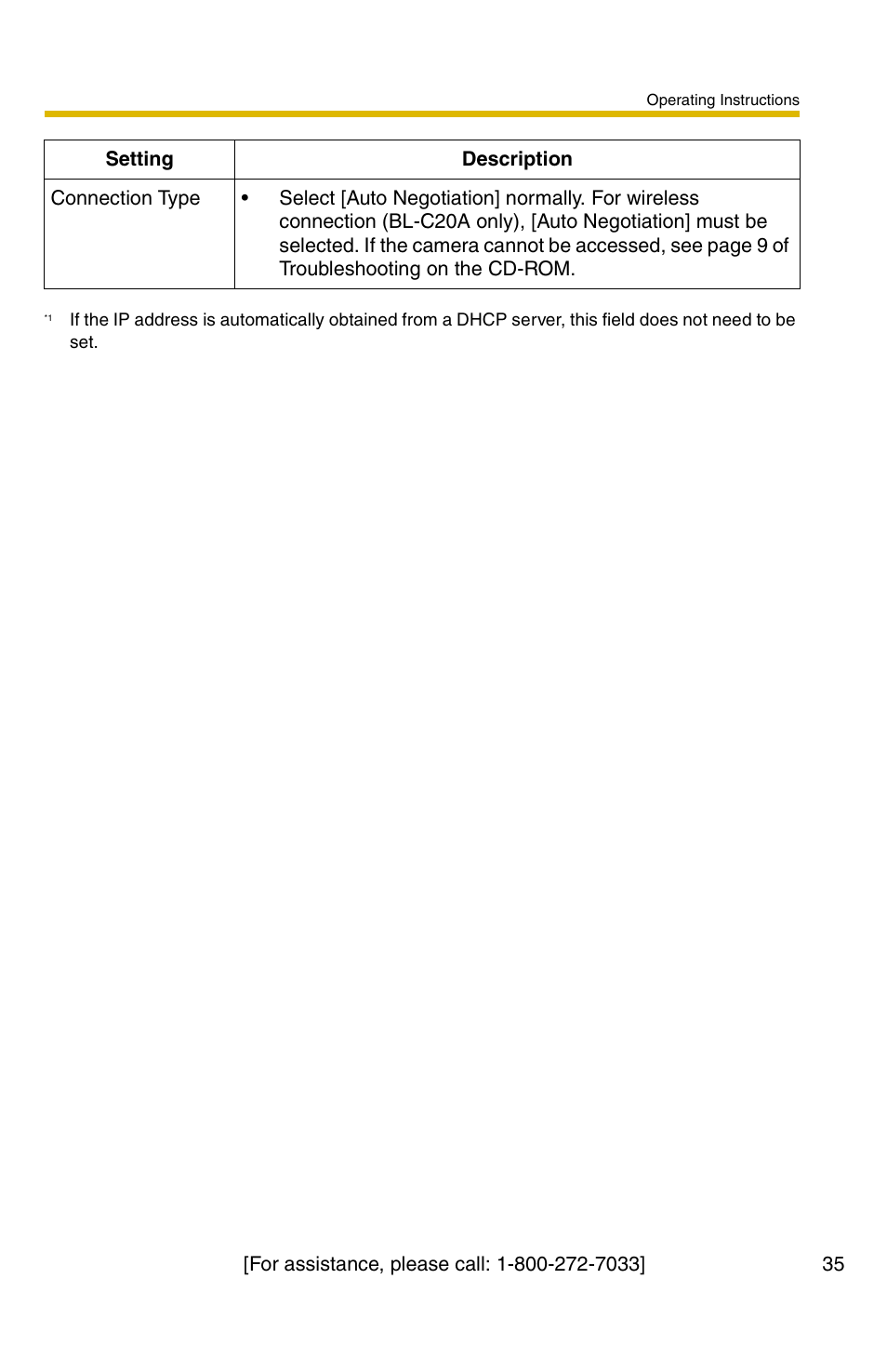 Panasonic BL-C1A User Manual | Page 35 / 141