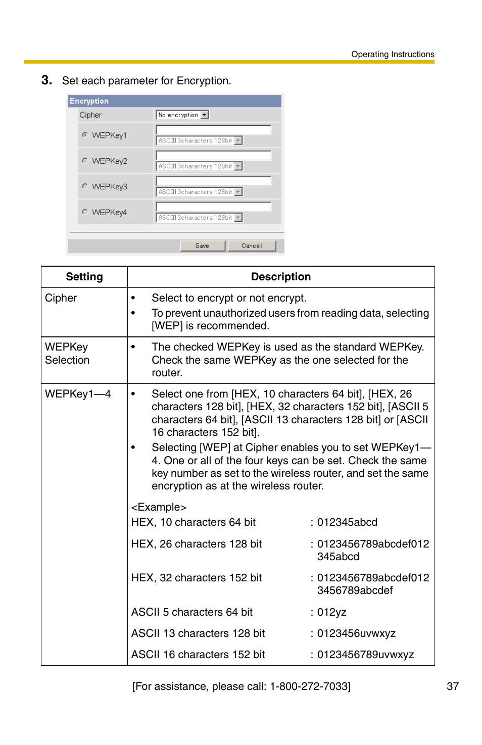 Panasonic BL-C1A User Manual | Page 37 / 141