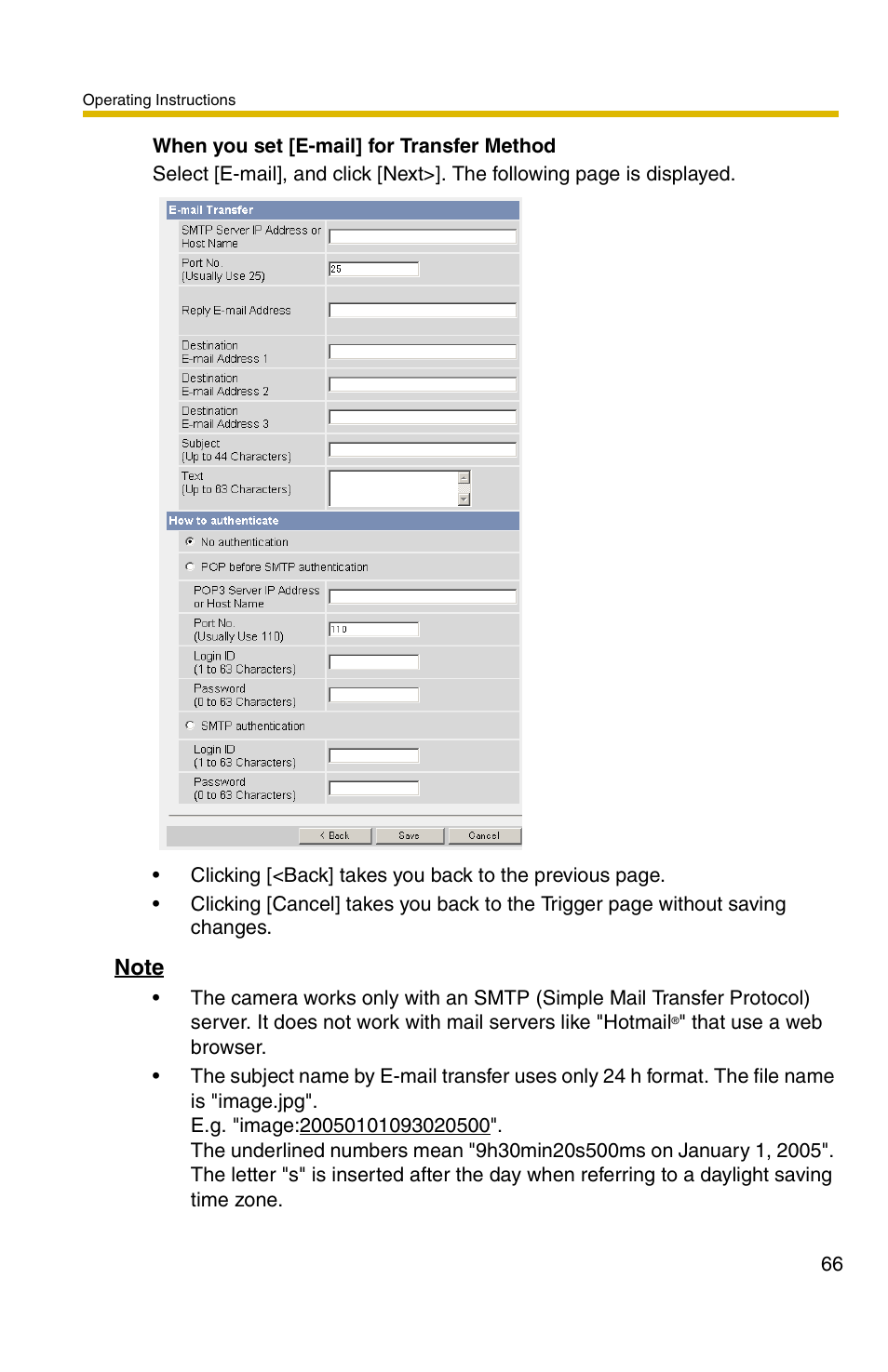 Panasonic BL-C1A User Manual | Page 66 / 141