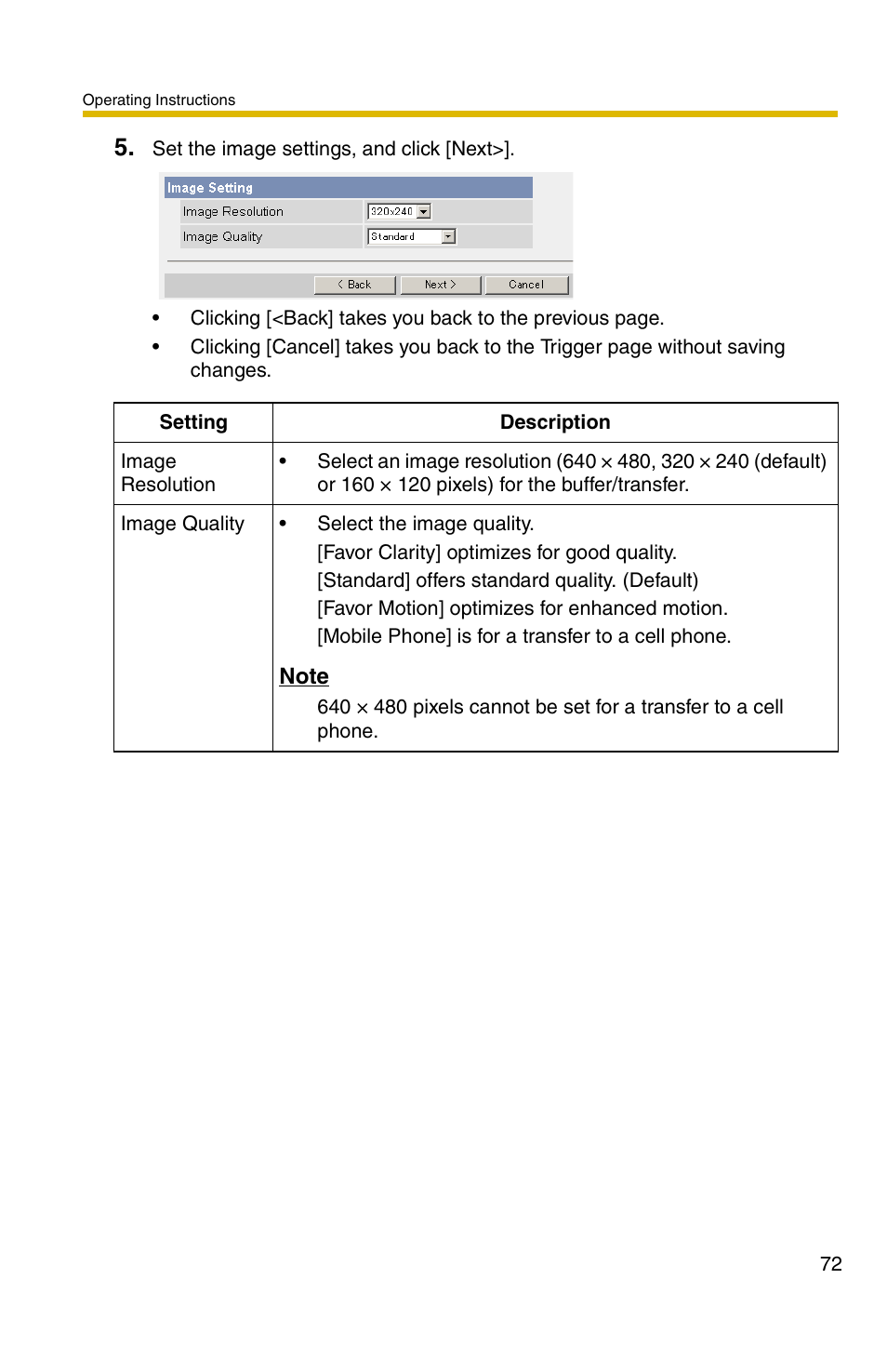 Panasonic BL-C1A User Manual | Page 72 / 141