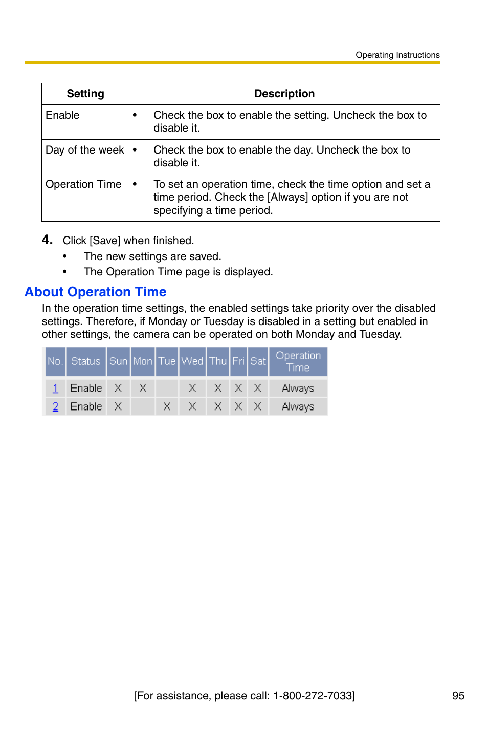 About operation time | Panasonic BL-C1A User Manual | Page 95 / 141