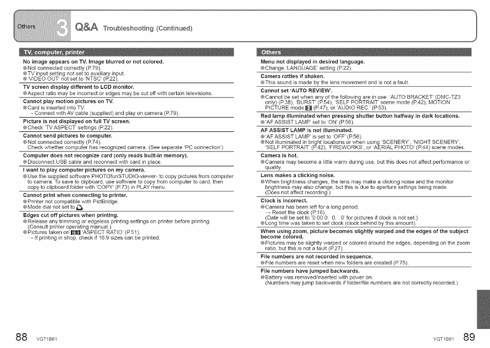 Panasonic DMC-TZ2 User Manual | Page 45 / 54