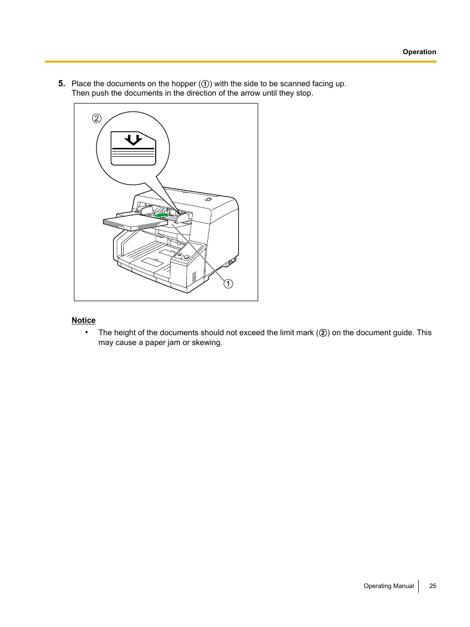 Panasonic KV-S5055C User Manual | Page 25 / 91