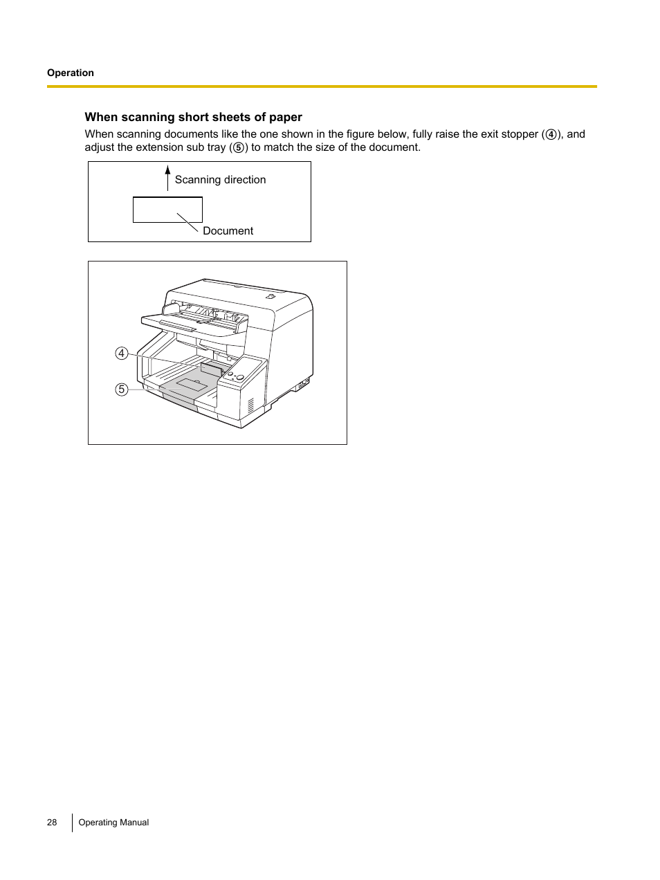 Panasonic KV-S5055C User Manual | Page 28 / 91