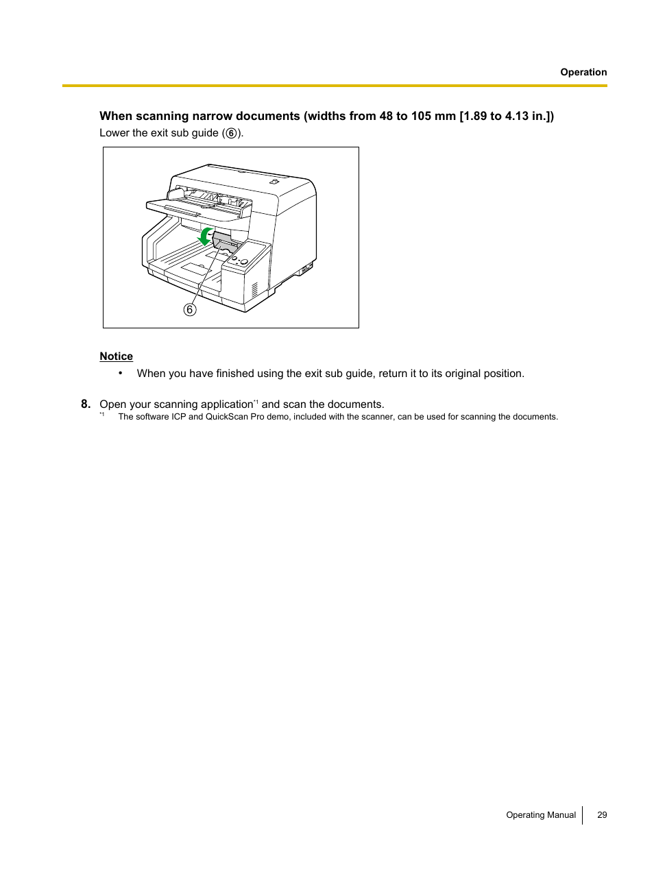 Panasonic KV-S5055C User Manual | Page 29 / 91