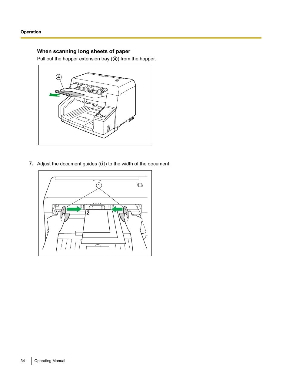 Panasonic KV-S5055C User Manual | Page 34 / 91