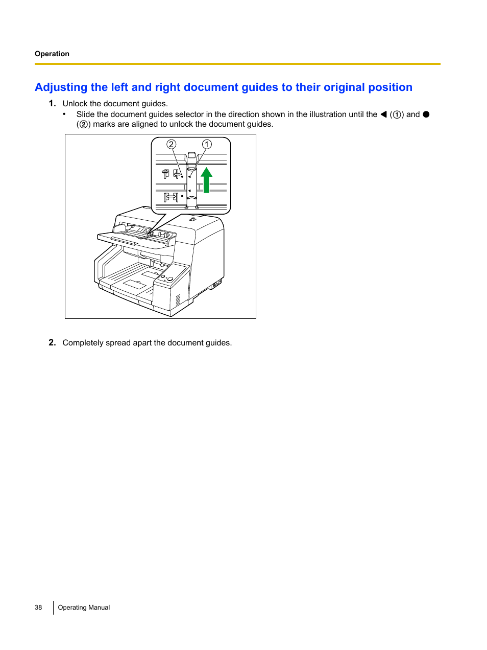 Panasonic KV-S5055C User Manual | Page 38 / 91