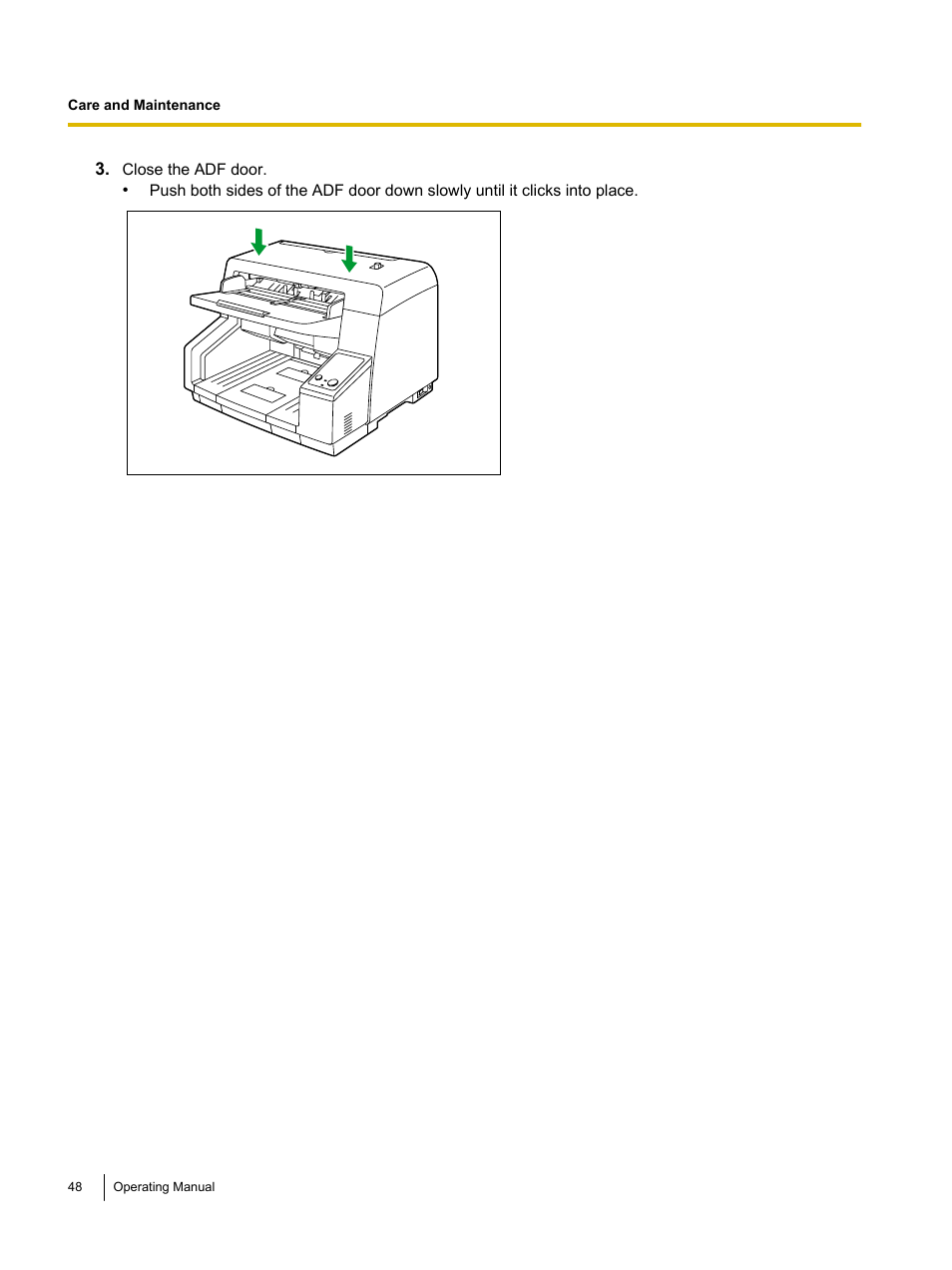 Panasonic KV-S5055C User Manual | Page 48 / 91