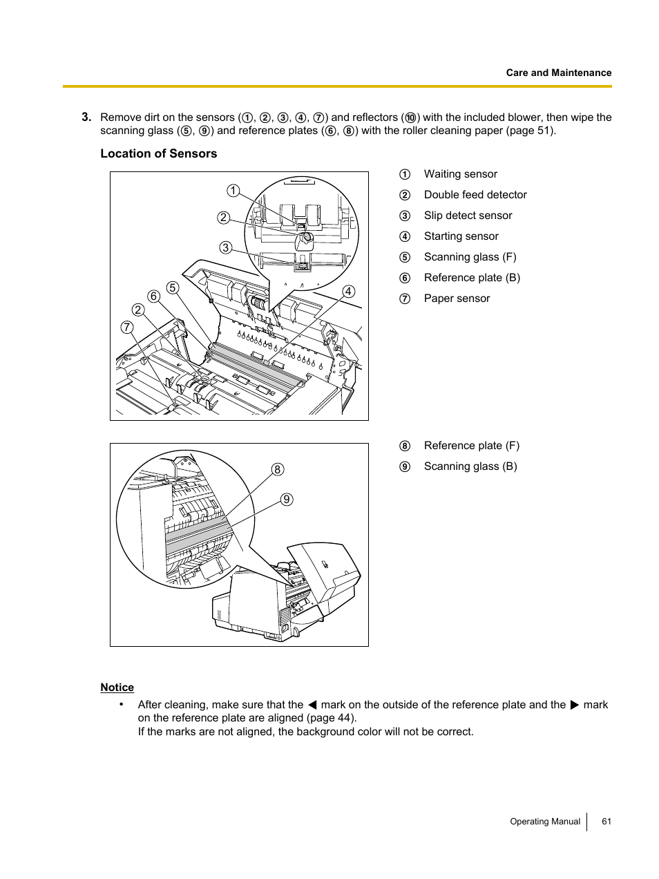 Panasonic KV-S5055C User Manual | Page 61 / 91